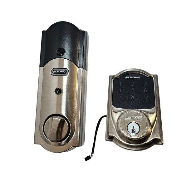 Schlage Encode Plus Camelot Touchscreen Electronic Deadbolt WiFi #BE499WBCAM619 - Picture 1 of 10